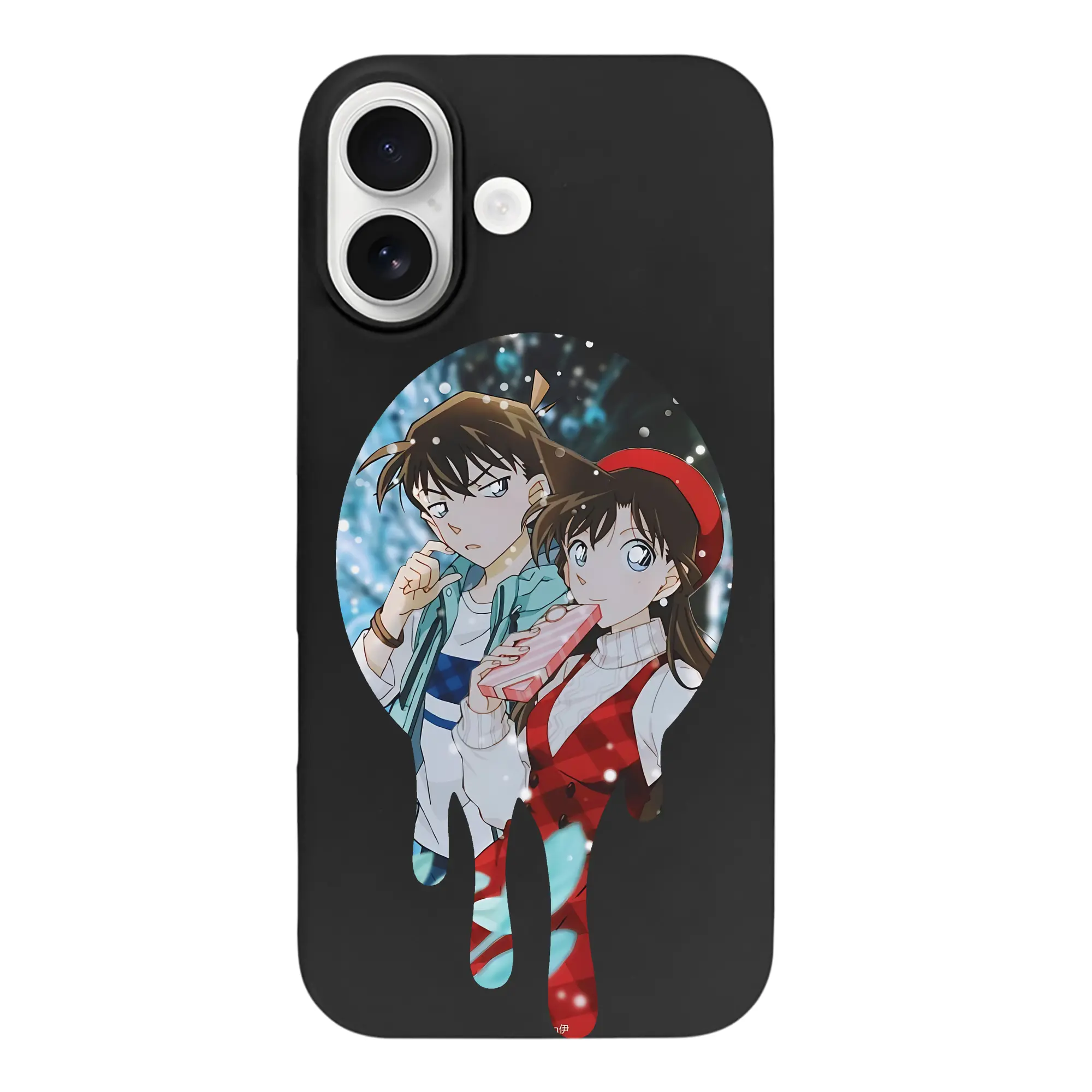 名探偵コナン グッズ 毛利 蘭 - iPhone 17 シリーズ シリコンケース 薄型 耐衝撃 指紋防止 ソフトタッチカバー 精密フィット 傷防止 保護ケース iPhone 17/17 Air/17 Pro/17 Pro Max 対応